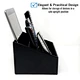 black storage box